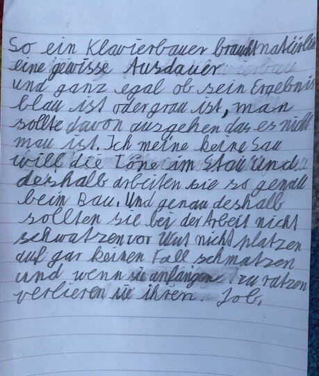 Klavierbauerrap Jakob Bernerth reimt